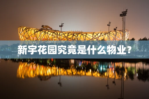 新宇花园究竟是什么物业？