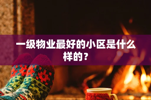 一级物业最好的小区是什么样的？