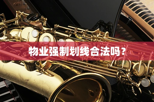 物业强制划线合法吗？