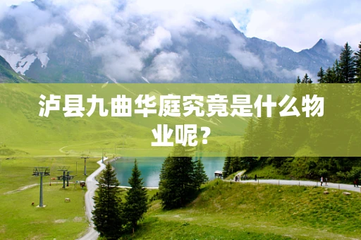 泸县九曲华庭究竟是什么物业呢？