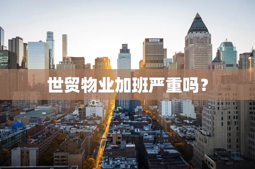 世贸物业加班严重吗？