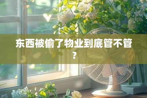 东西被偷了物业到底管不管？