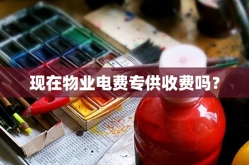 现在物业电费专供收费吗？