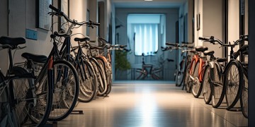 小区楼道停车，物业管吗？