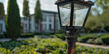 物业长期不修灯算违法吗？