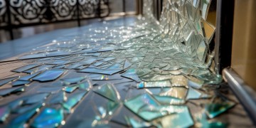 阳台玻璃碎了，到底要不要找物业？