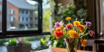 现在小区送花物业会管吗？