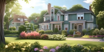 田园小区物业管事吗？