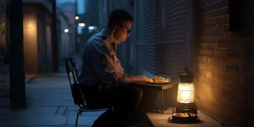 物业保安晚班有吃的吗？