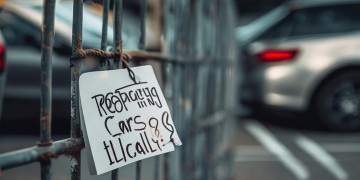 物业私自锁汽车违法吗？