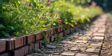 物业在绿化旁砌砖算违法吗？