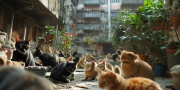 小区野猫泛滥，物业到底管不管？