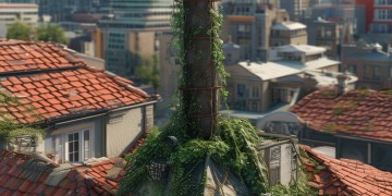 楼上烟筒堵住物业会管吗？