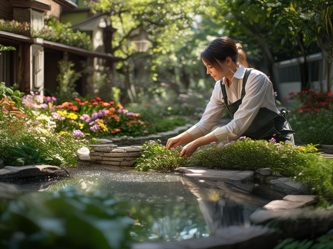 女士从事物业管理具体做什么？